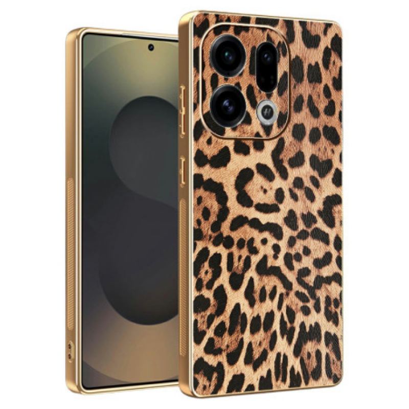 Coque Oppo Find X9 5G Léopard