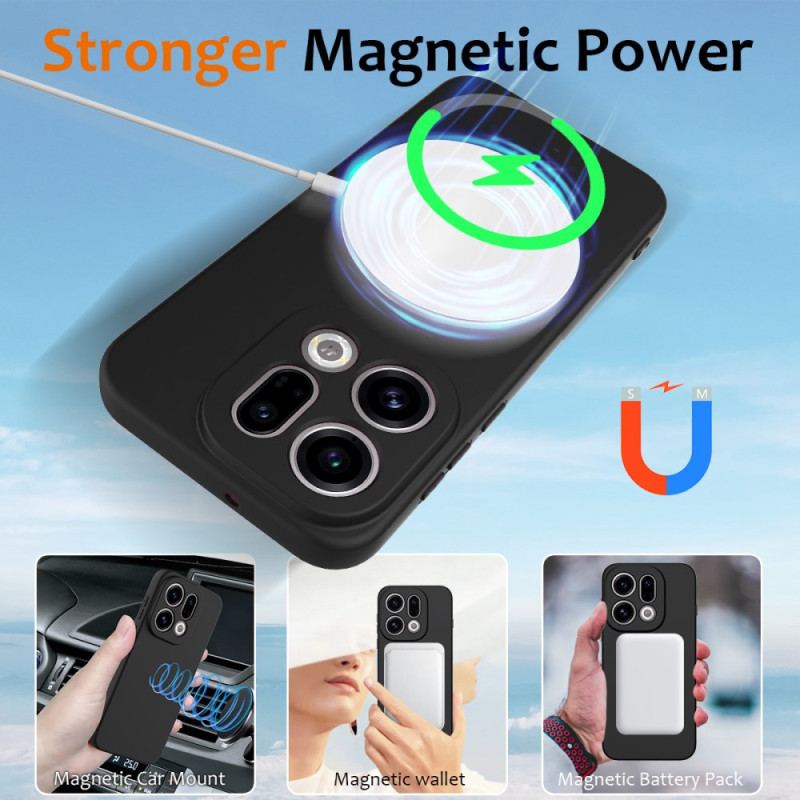 Coque Oppo Find X9 5G MagSafe Silicone Liquide