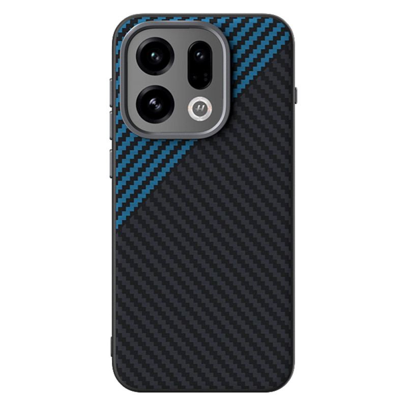 Coque Oppo Find X9 5G MagSafe Texture Fibre de Carbone ABEEL