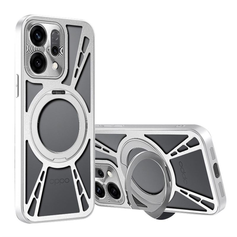 Coque Oppo Find X9 5G Support Magnétique Rotatif et Dissipation Thermique