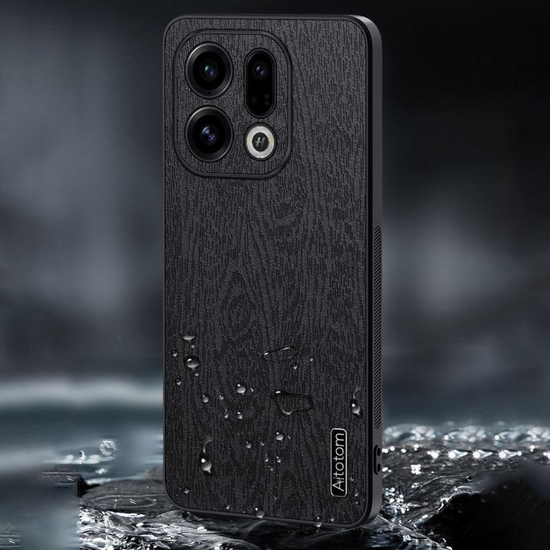 Coque Oppo Find X9 5G Texture Bois