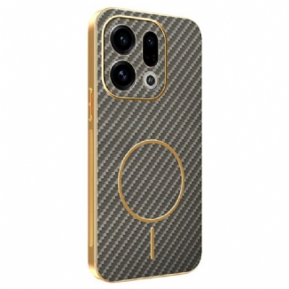 Coque Oppo Find X9 5G Texture Fibre de Carbone