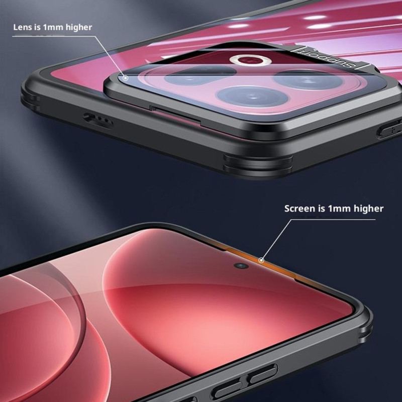 Coque Oppo Find X9 5G Transparente avec Support Intégré et Protection Caméra