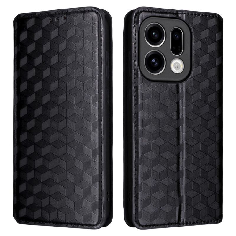 Flip Cover Oppo Find X9 5G Motif Losanges