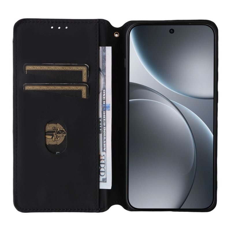 Flip Cover Oppo Find X9 5G Motif Losanges