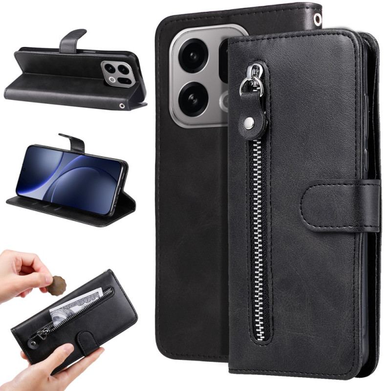 Housse Oppo Find X9 5G Poche Zippée