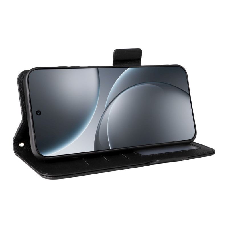 Housse Oppo Find X9 5G Simili Cuir à Lanière