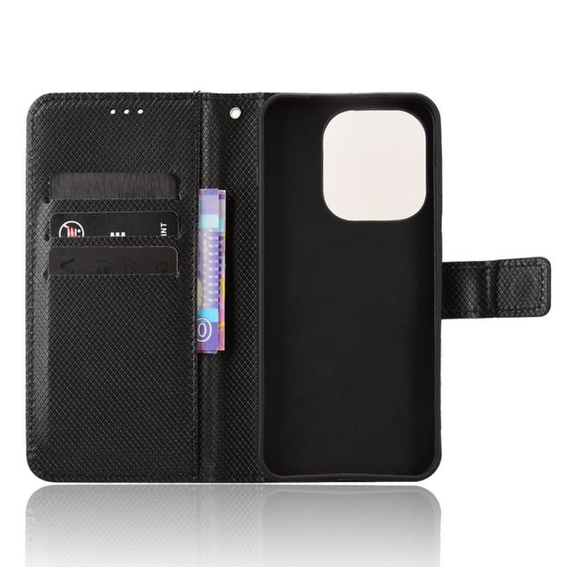 Housse Oppo Find X9 5G Texture Diamants