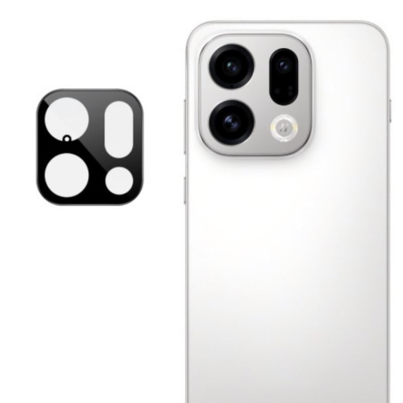 Lentille de Protection en Verre Trempé pour Oppo Find X9 5G (version noire)