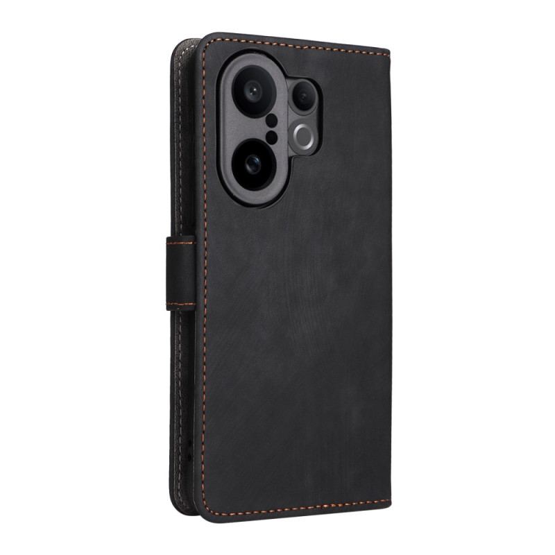 Housse Vivo X200 FE Effet Daim à Lanière