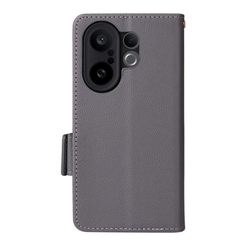 Housse Vivo X200 FE Simili Cuir à Lanière