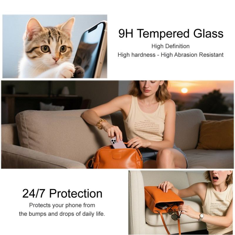 Protection en Verre Trempé Intégrale pour Écran Vivo X200 FE IMAK