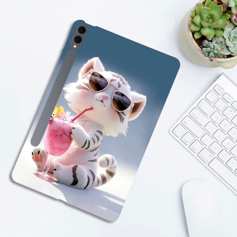 Coque Samsung Galaxy Tab S11 Ultra Tigre Cartoon