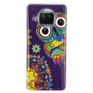 Coque Xiaomi Mi 10T Lite 5G / Redmi Note 9 Pro 5G Hibou Mandala Fluo