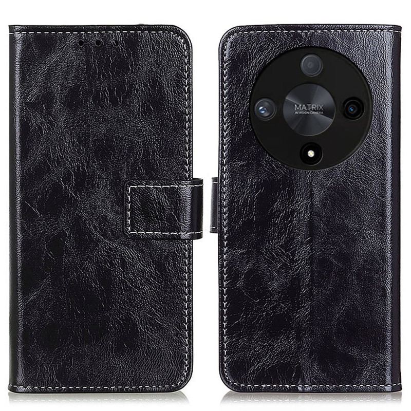 Housse Honor Magic 6 Lite / X9b Simili Cuir Brillant