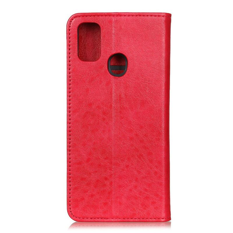 Flip Cover Huawei P Smart 2020 Magnétique Effet Cuir