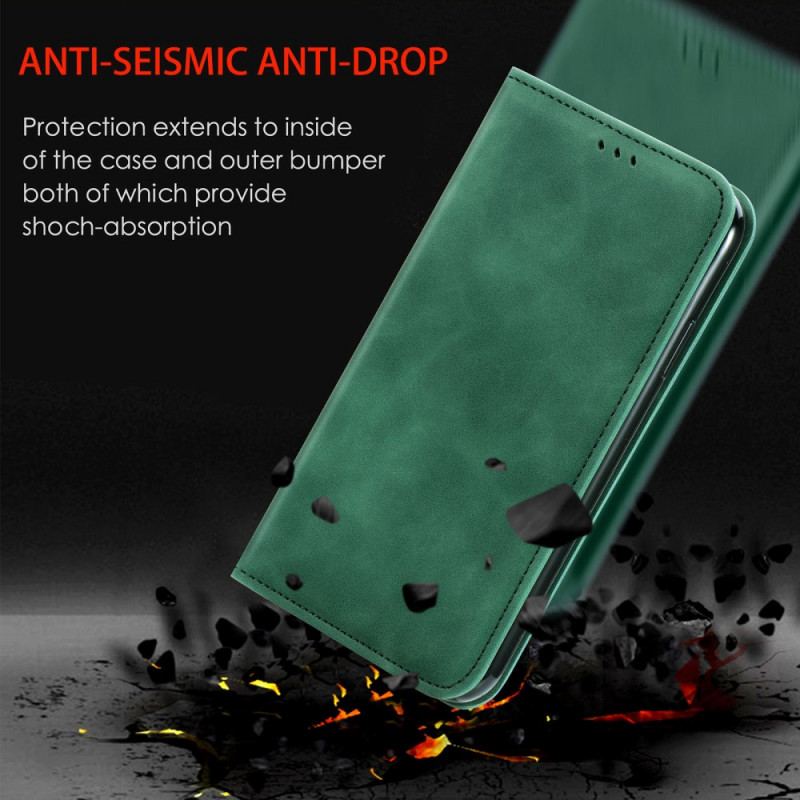 Flip Cover Moto E40 / E30 / E20 Skin-Touch Design