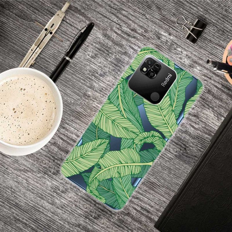 Coque Xiaomi Redmi 10A Feuilles