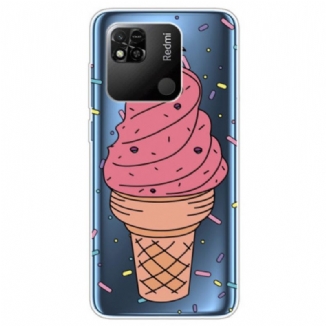 Coque Xiaomi Redmi 10A Transparente Crème Glacée