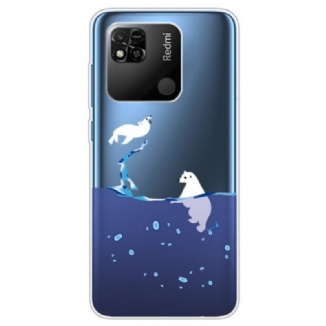Coque Xiaomi Redmi 10A Transparente Jeux de Mer