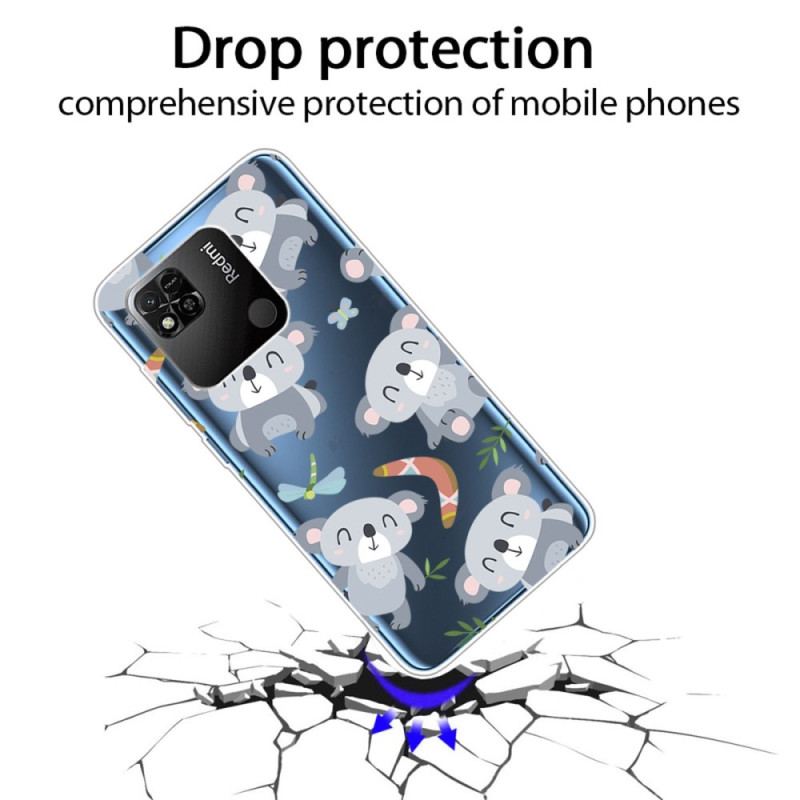 Coque Xiaomi Redmi 10A Transparente Multiples Koalas