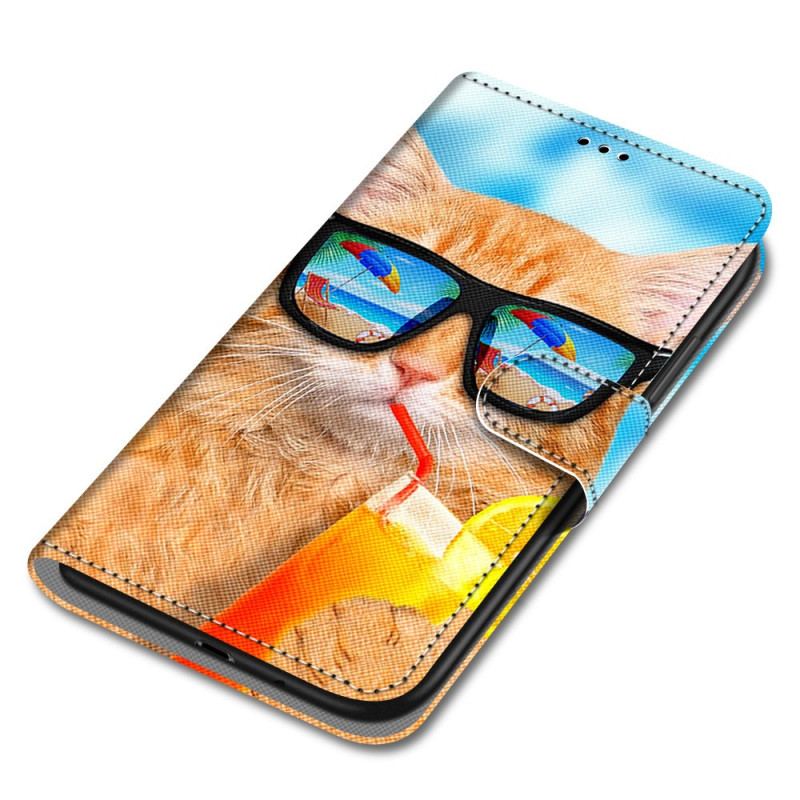 Housse Xiaomi Redmi 10A Arbre Chat Relax