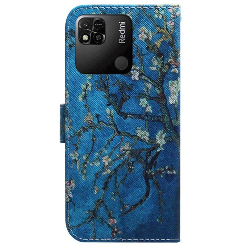 Housse Xiaomi Redmi 10A Branches Fleuries