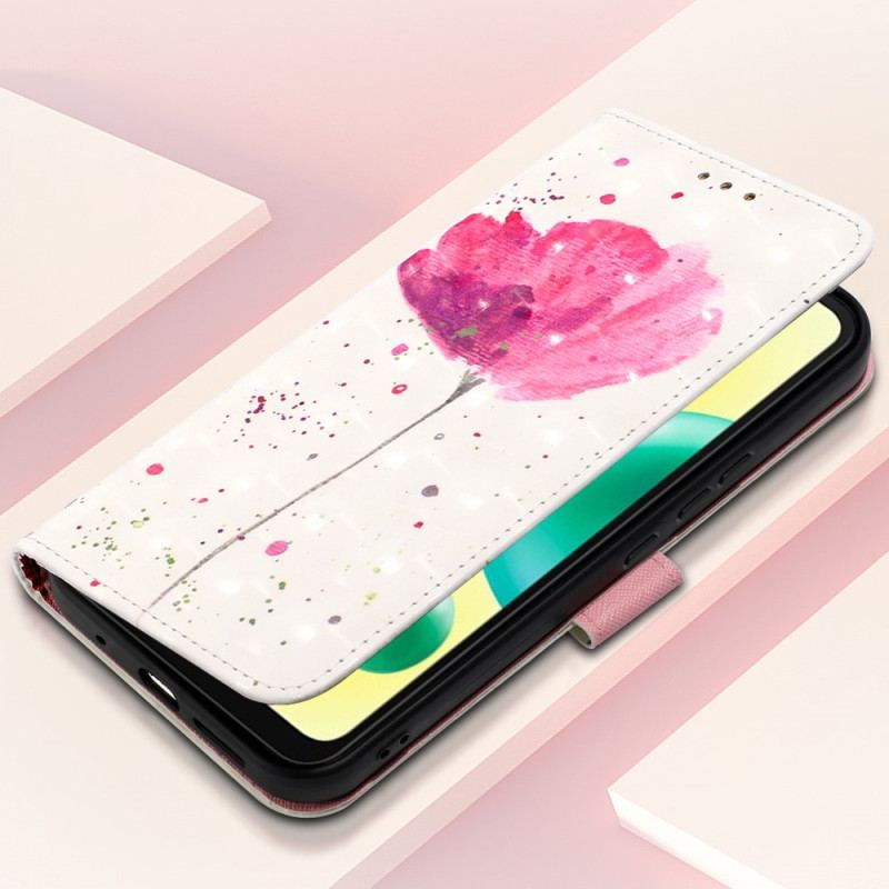 Housse Xiaomi Redmi 10A Coquelicot à Lanière