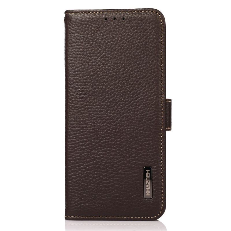 Housse Xiaomi Redmi 10A Cuir Litchi KHAZNEH RFID
