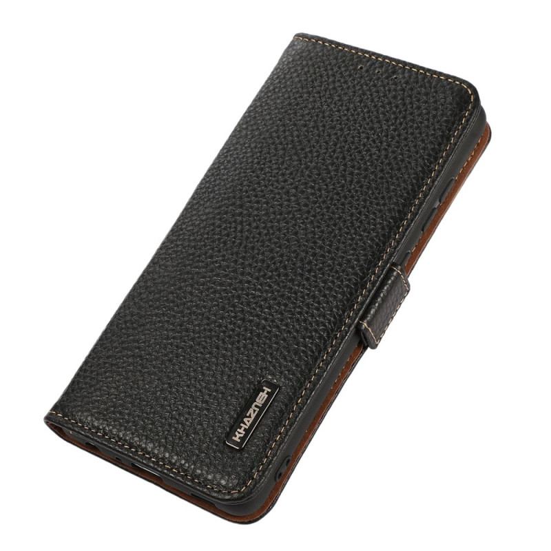 Housse Xiaomi Redmi 10A Cuir Litchi KHAZNEH RFID