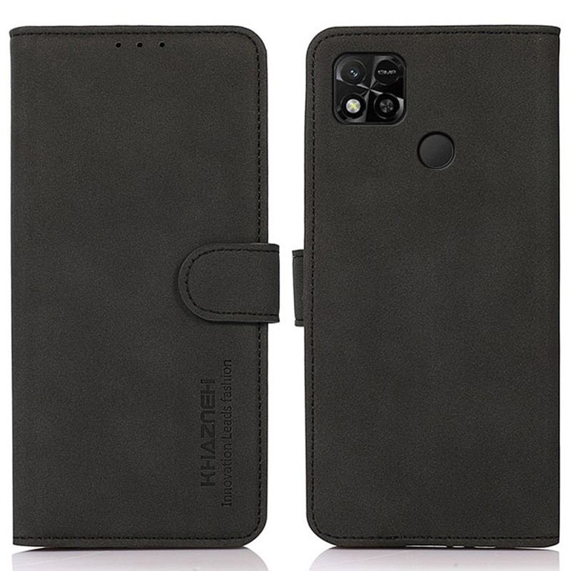 Housse Xiaomi Redmi 10A Effet Cuir Fashion KHAZNEH