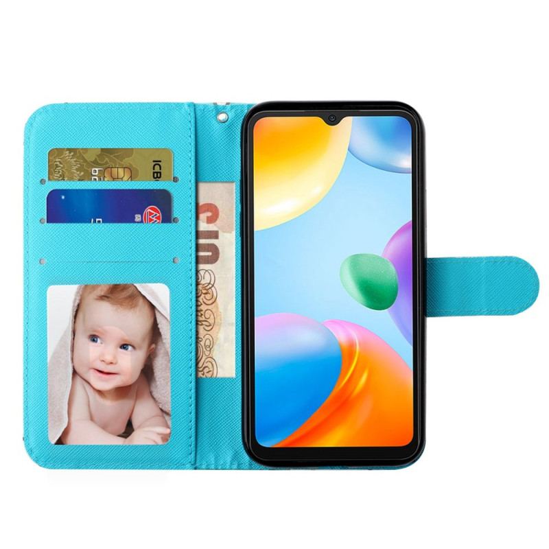 Housse Xiaomi Redmi 10A Never Stop avec Lanière