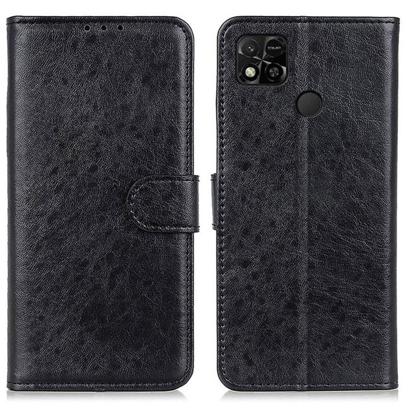 Housse Xiaomi Redmi 10A Simili Cuir Texturé