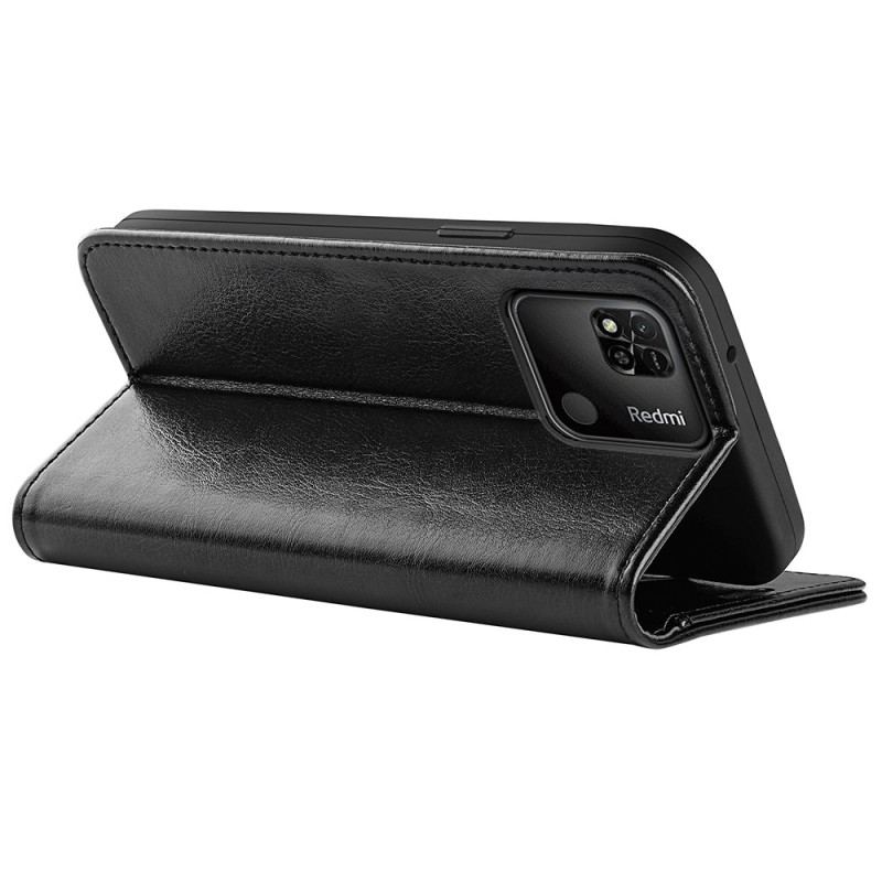 Housse Xiaomi Redmi 10A Simili Cuir Vintage