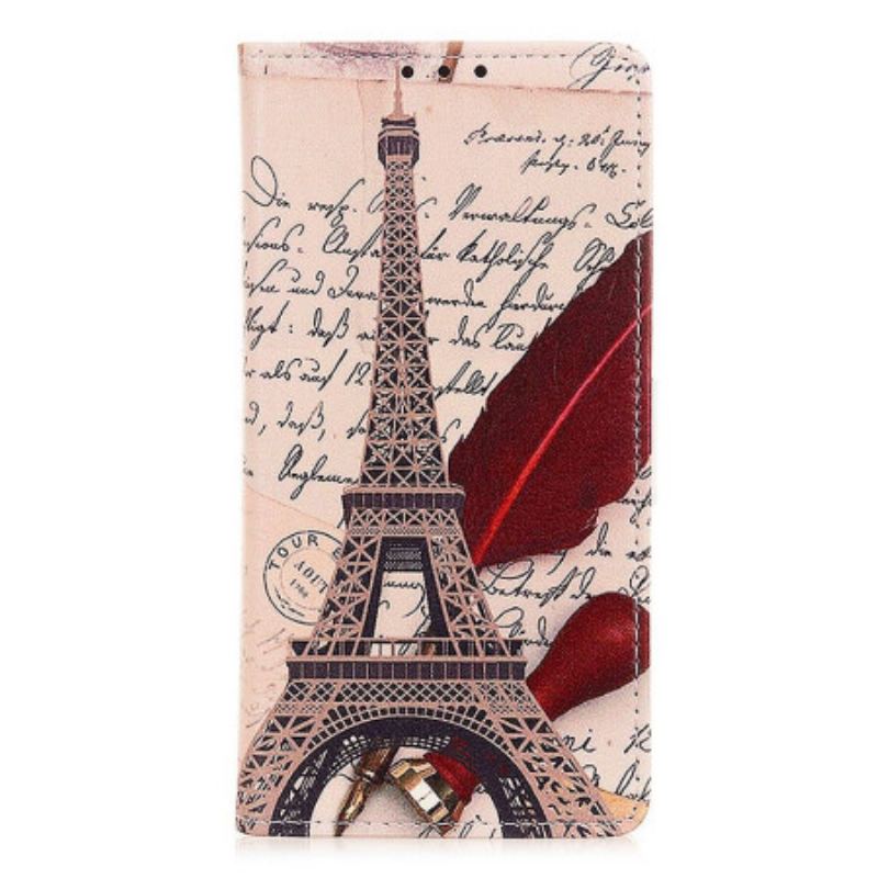 Housse Xiaomi Redmi 10A Tour Eiffel du Poète