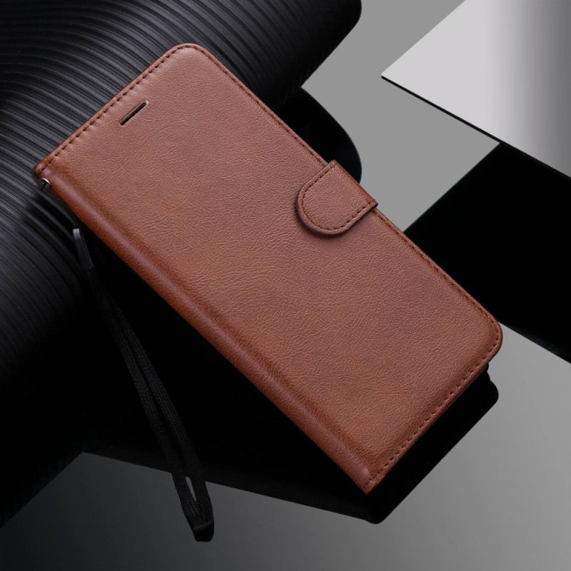 Housse Xiaomi Redmi 10A Unie à Lanière