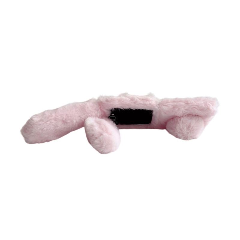 Coque Samsung Galaxy Z Flip 7 5G Oreilles de Lapin en Peluche