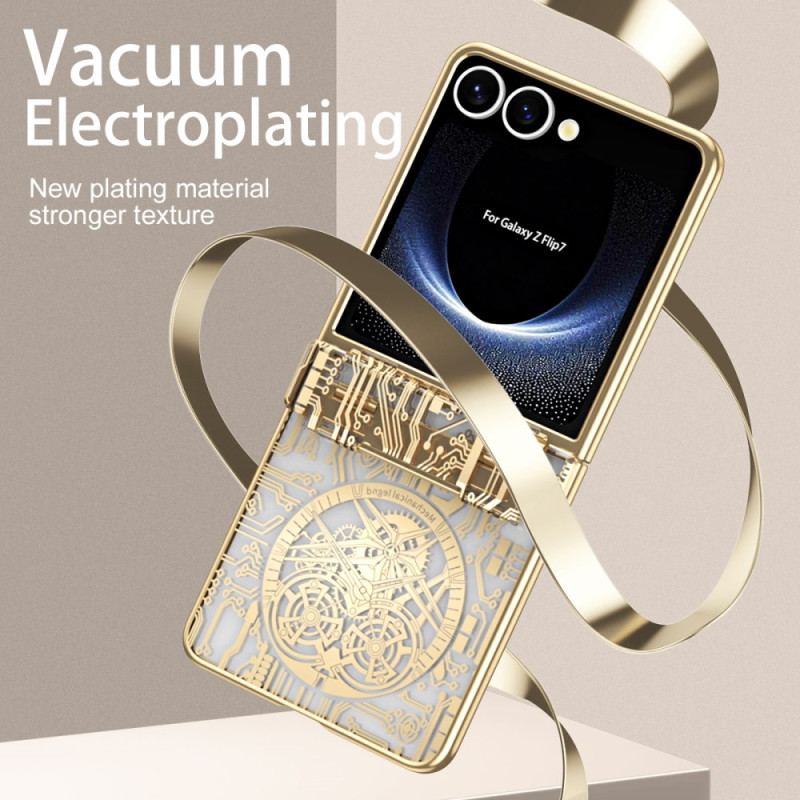 Coque Samsung Galaxy Z Flip 7 5G Premium avec Film Protecteur Écran Arrière