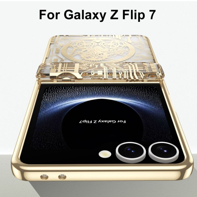 Coque Samsung Galaxy Z Flip 7 5G Premium avec Film Protecteur Écran Arrière