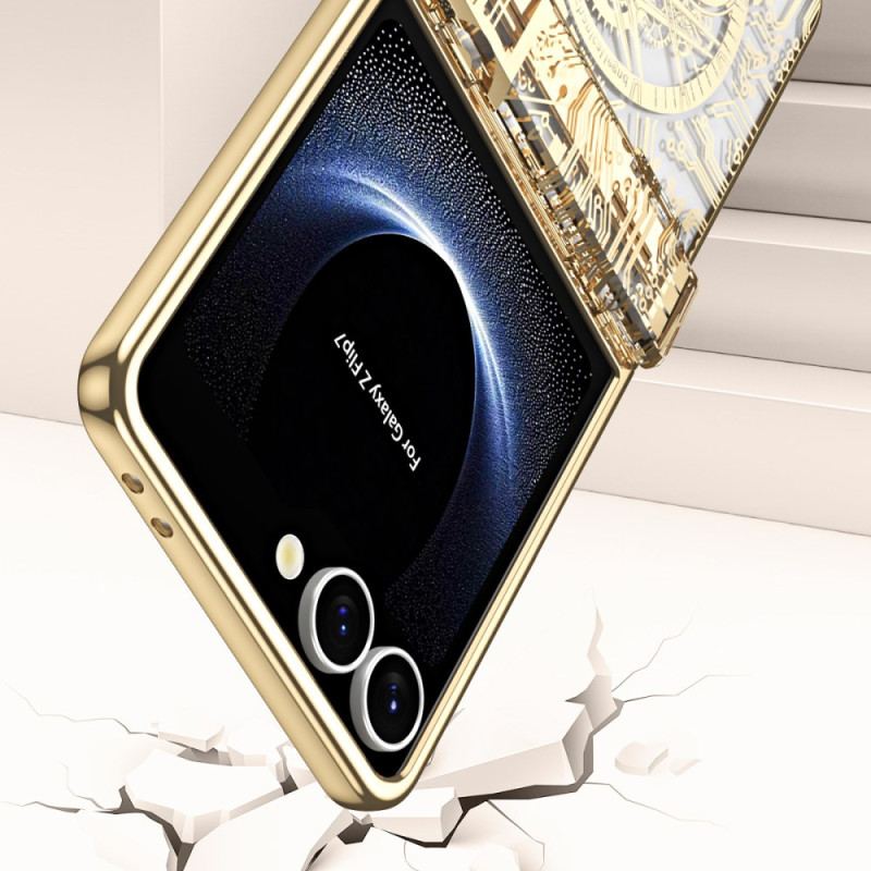 Coque Samsung Galaxy Z Flip 7 5G Premium avec Film Protecteur Écran Arrière