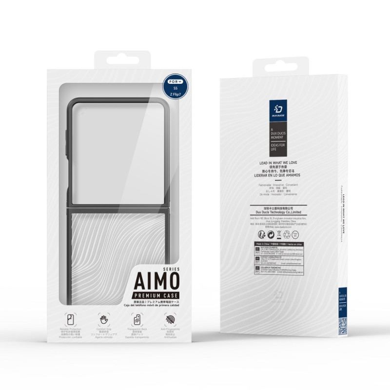Coque Samsung Galaxy Z Flip 7 Aimo Series DUX DUCIS