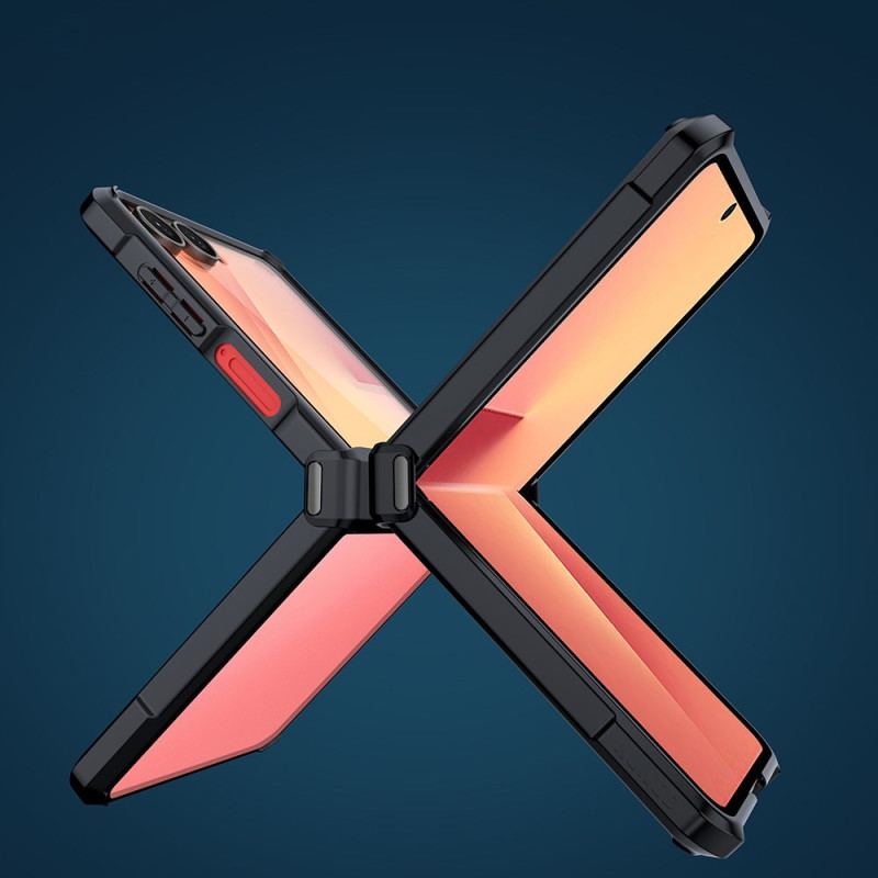 Coque Samsung Galaxy Z Flip 7 Airbag et Protection d'Écran XUNDD