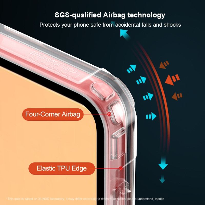 Coque Samsung Galaxy Z Flip 7 Airbag et Protection d'Écran XUNDD
