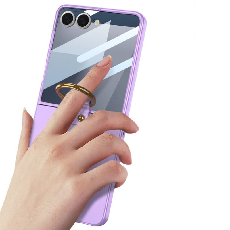 Coque Samsung Galaxy Z Flip 7 Anneau-Support GKK