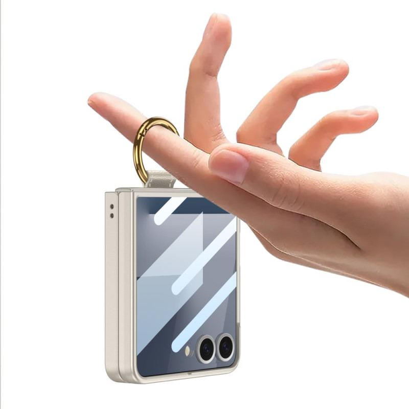 Coque Samsung Galaxy Z Flip 7 Anneau-Support GKK