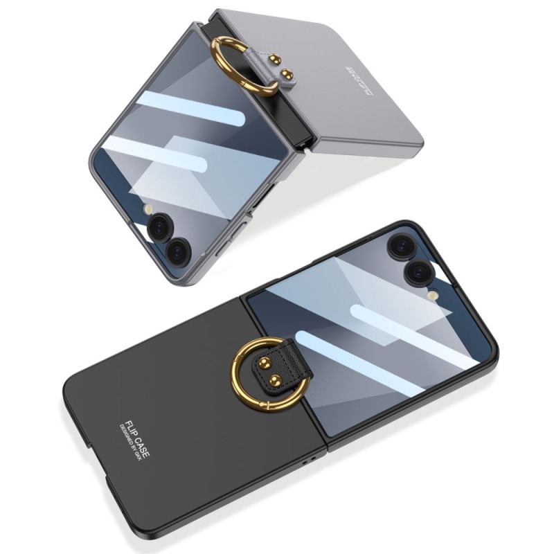Coque Samsung Galaxy Z Flip 7 Anneau-Support GKK