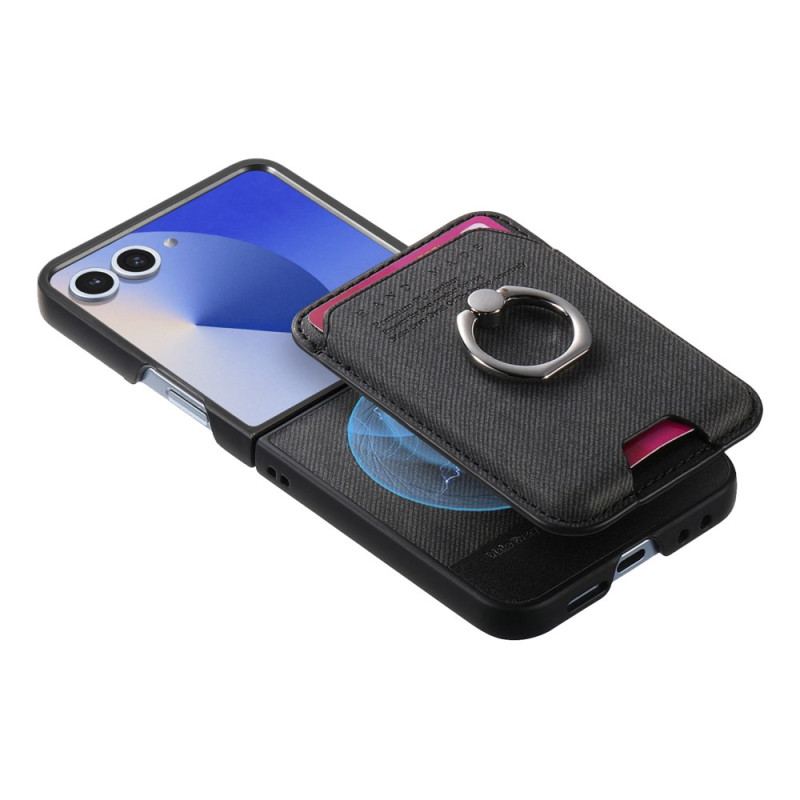 Coque Samsung Galaxy Z Flip 7 Compatible MagSafe avec Porte-Cartes Détachable