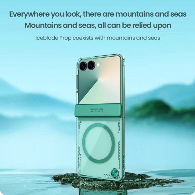 Coque Samsung Galaxy Z Flip 7 Compatible MagSafe Iceblade NILLKIN