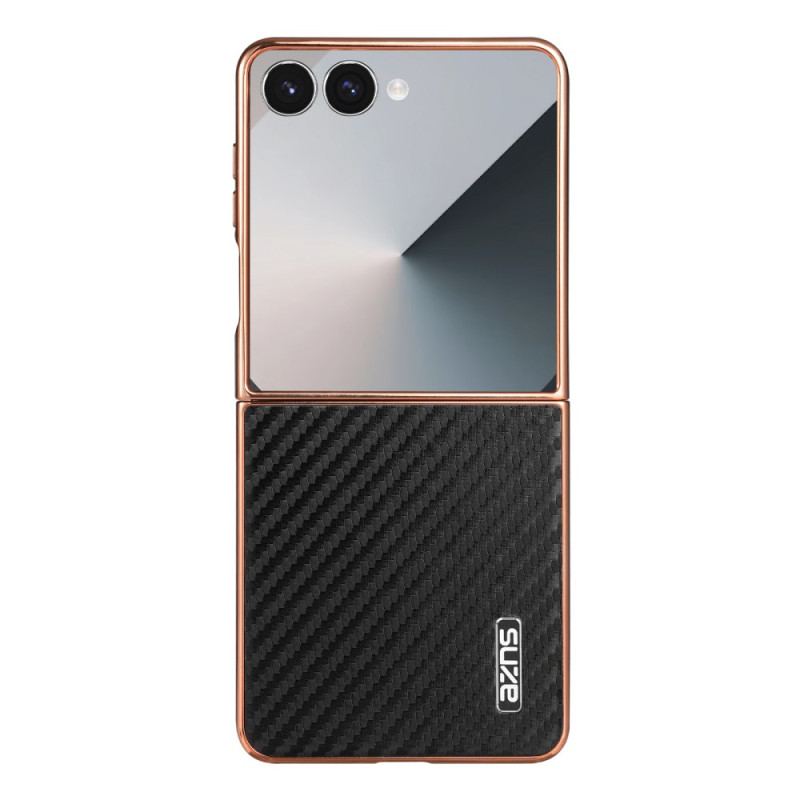 Coque Samsung Galaxy Z Flip 7 Fibre Carbone AZNS