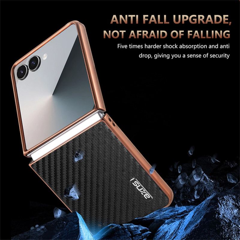 Coque Samsung Galaxy Z Flip 7 Fibre Carbone AZNS